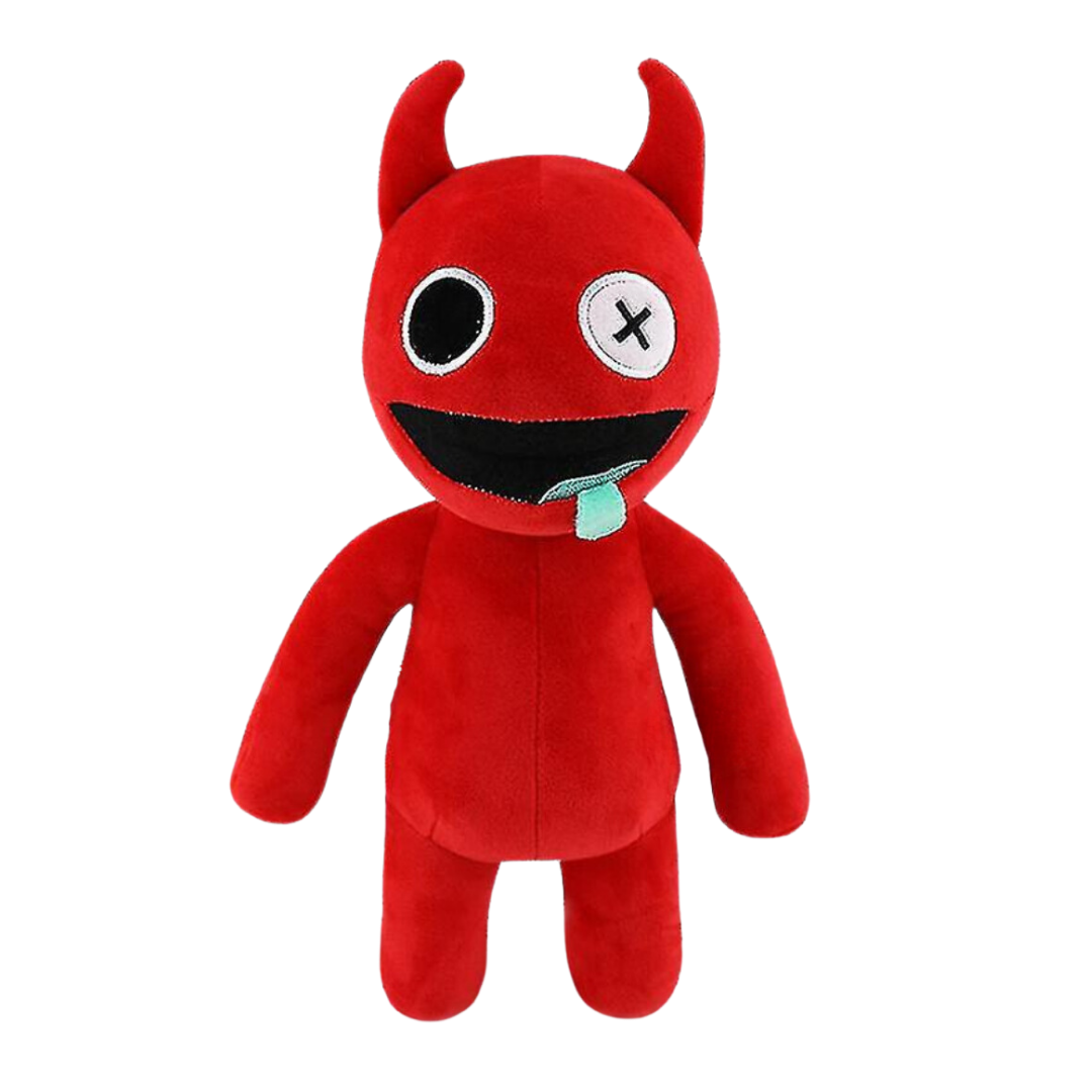 Round Head RED DEVIL Cute Plush Toys