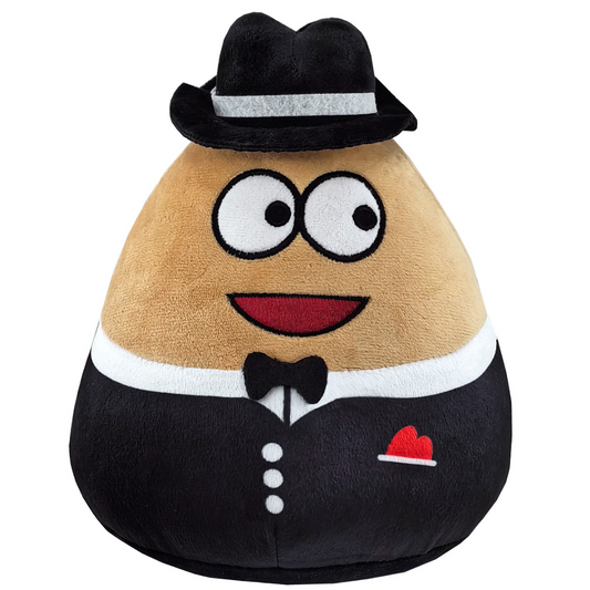 BLACK HAT POU PLUSH TOY