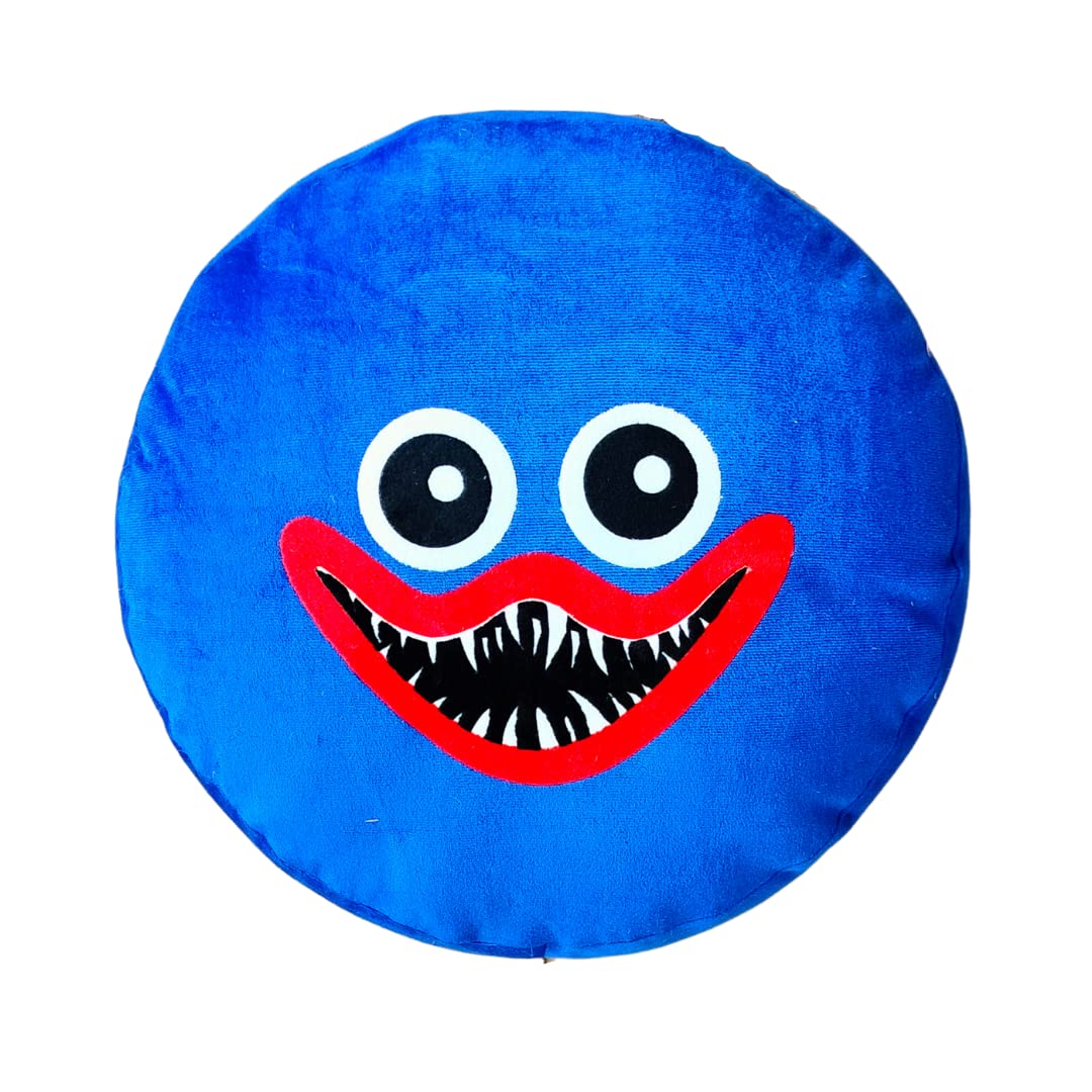 CUTE BLUE 2 MONSTER SLEEPING PILLOW