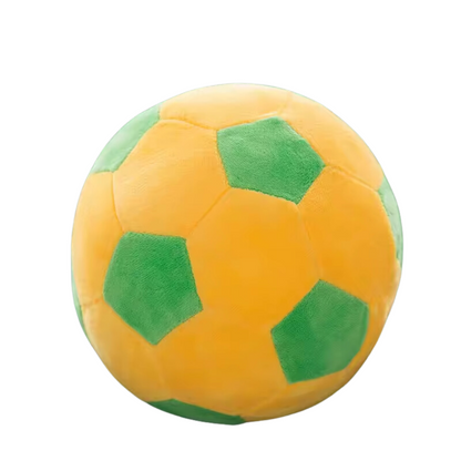 YELLOW-GREEN BALL PLUSH TOY