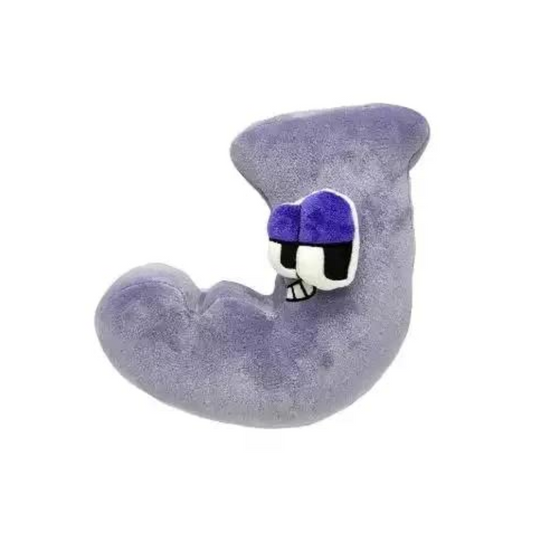 J LETTER SOFT PLUSH TOY