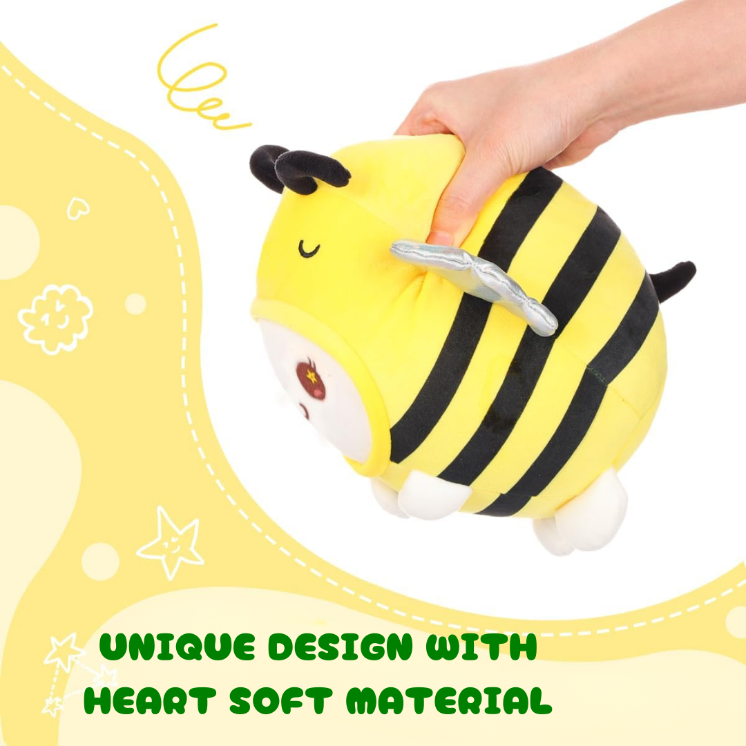 BEE CAT PLUSH TOY