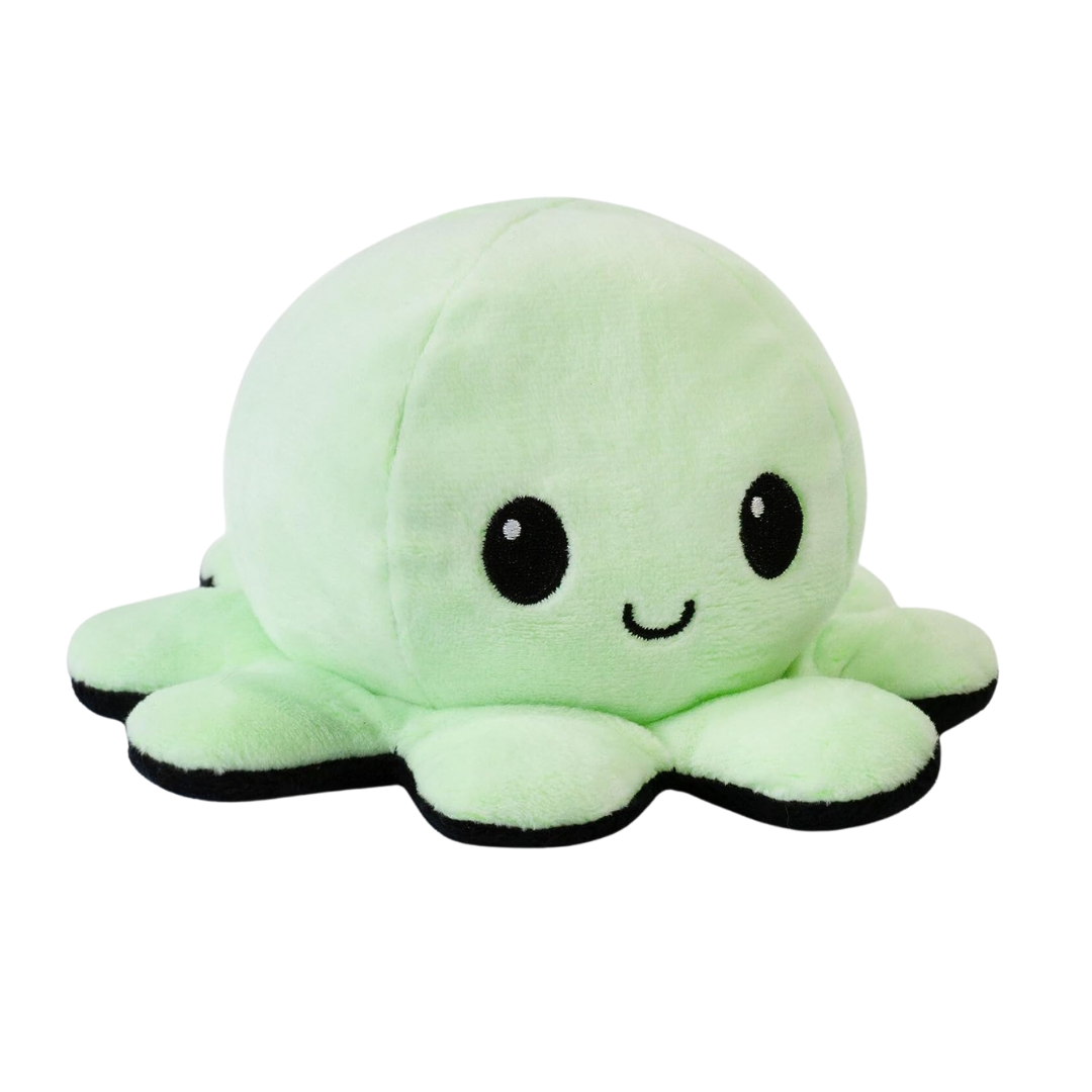 BLACK & GLOW IN THE DARK REVERSIBLE PLUSH