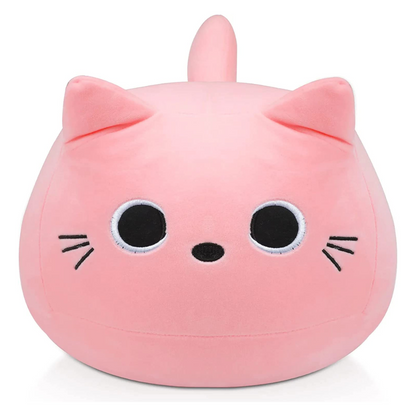 3D Pink Cute Kawaii Cat Plush Soft Toy