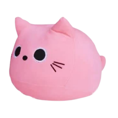 3D Pink Cute Kawaii Cat Plush Soft Toy