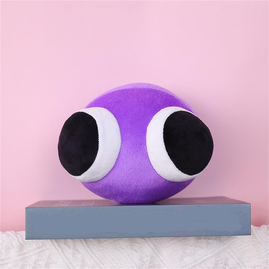 PURPLE HEAD RAINBOW PLUSH