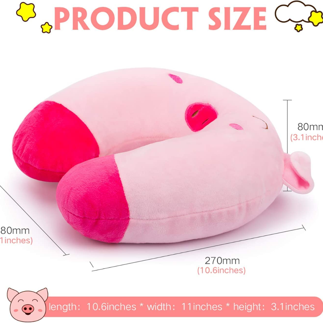 PIG TRAVELING PILLOW