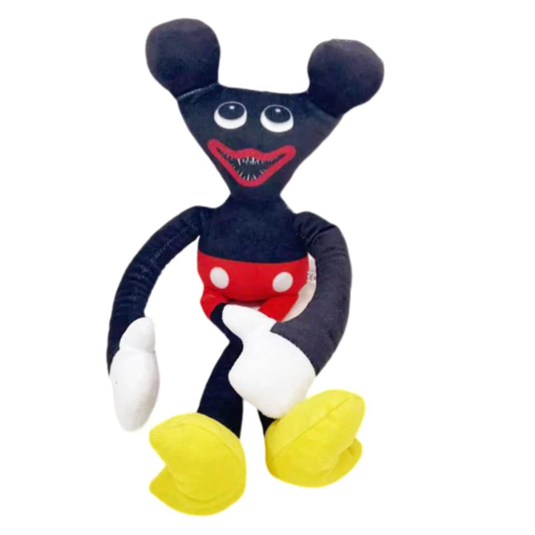 STYLISH BLACK HORROR BUNNY PLUSH