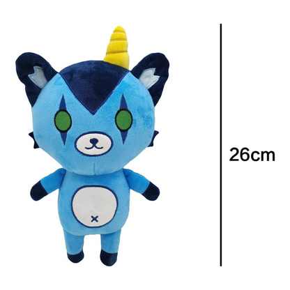 BLUE TEDDY BEAR PLUSH