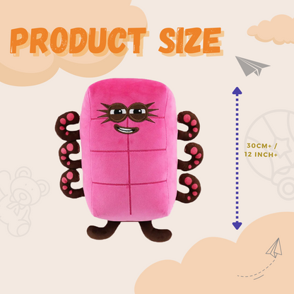 Cute Numberic Number Eight Plush Toy