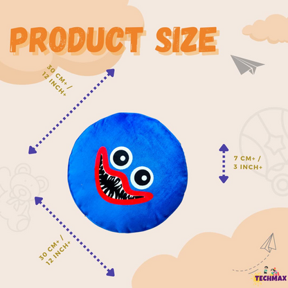 CUTE BLUE 2 MONSTER SLEEPING PILLOW