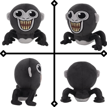 JeffPlush Black Gorila Plush Toy