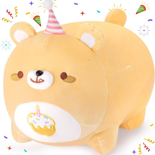 Birthday Gift Bear Plush Pillow Bear Plushies