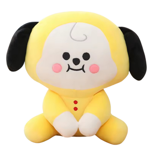 YELLOW CUTE LOVE PLUSH TOY