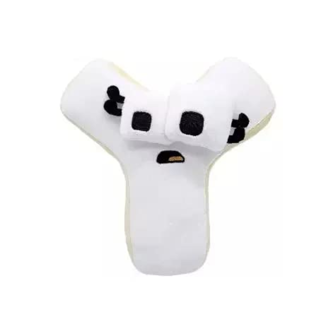 Y LETTER SOFT PLUSH TOY