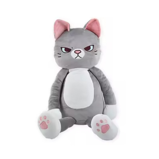 GREY PINK LONG HAND LEG PLUSH TOY