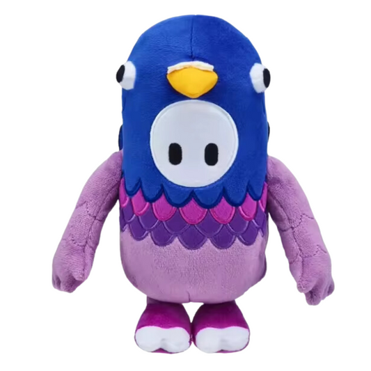BLUE CAPSULE BIRD PLUSH TOY