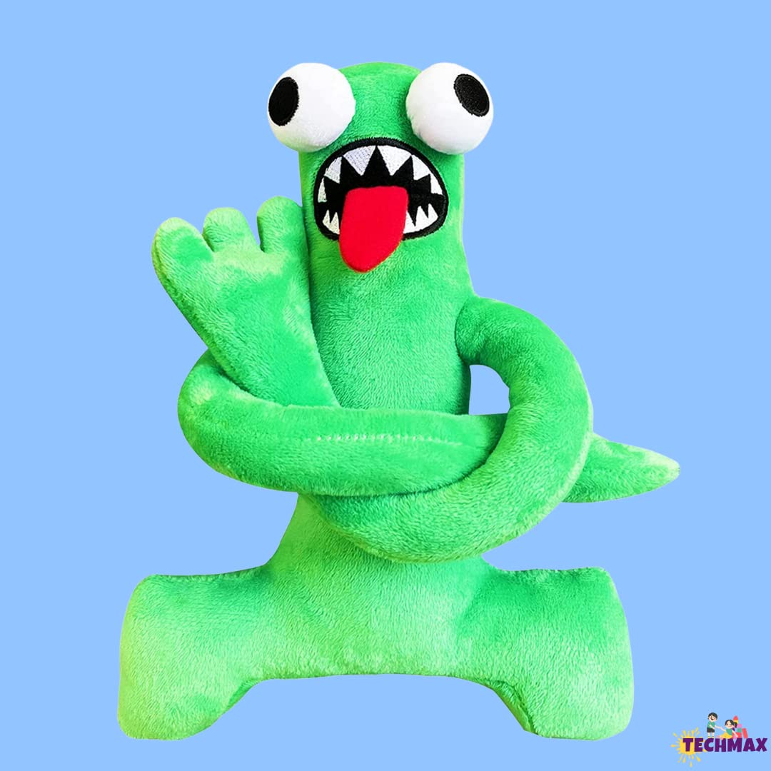 GREEN BIG EYE EXPRESSION FIGURE DOLL PLUSH