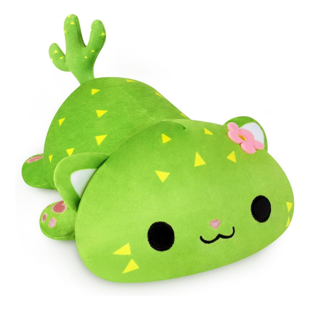 SLEEPY CACTUS CAT PLUSH TOY