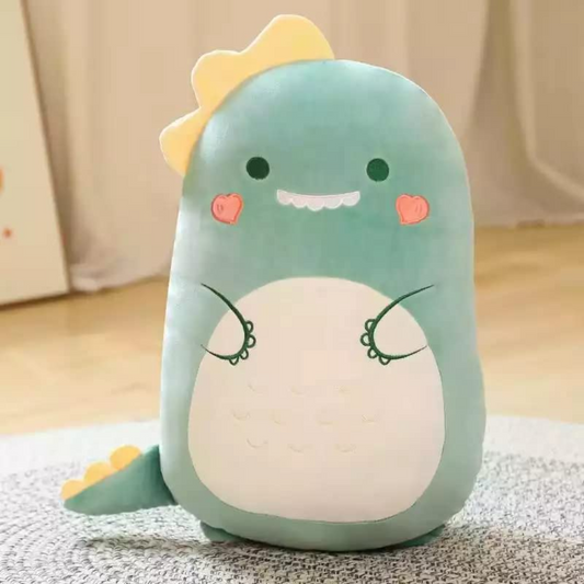 DINOSAUR SQUISH PLUSH PILLOW