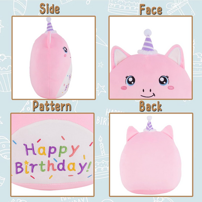 Happy Birthday Unicorn Plush
