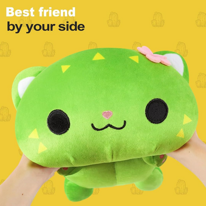 SLEEPY CACTUS CAT PLUSH TOY