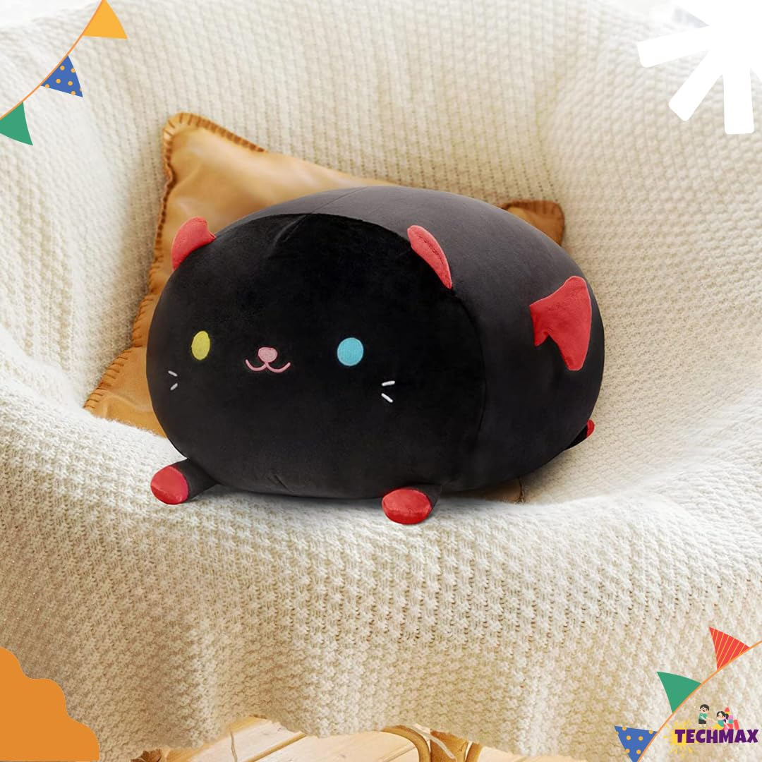 BLACK CAT CUTE PILLOW