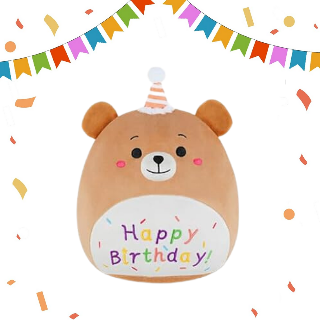 Happy Birthday Teddy Plush