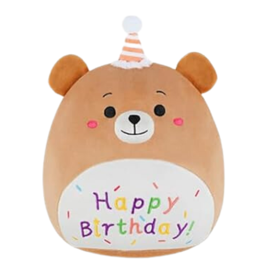 Happy Birthday Teddy Plush