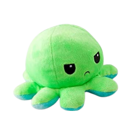 GREEN & AQUA REVERSIBLE PLUSH