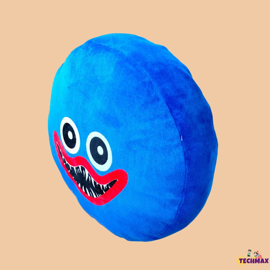 CUTE BLUE 2 MONSTER SLEEPING PILLOW