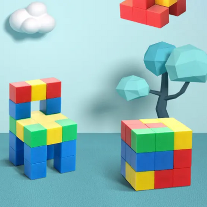 Magnetic Building Blocks- Color Theme