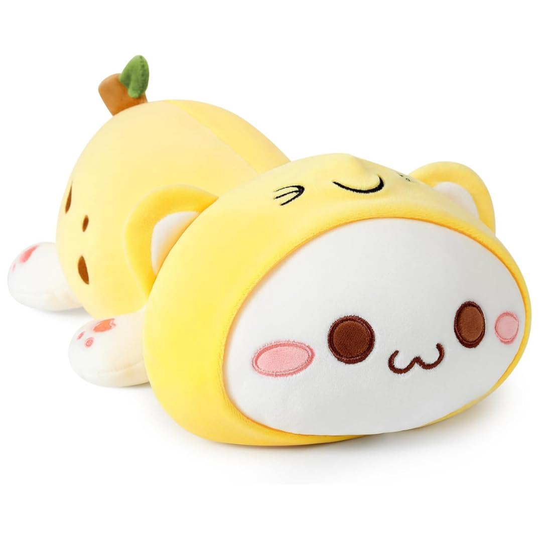 SLEEPY BANANA CAT PLUSH TOY