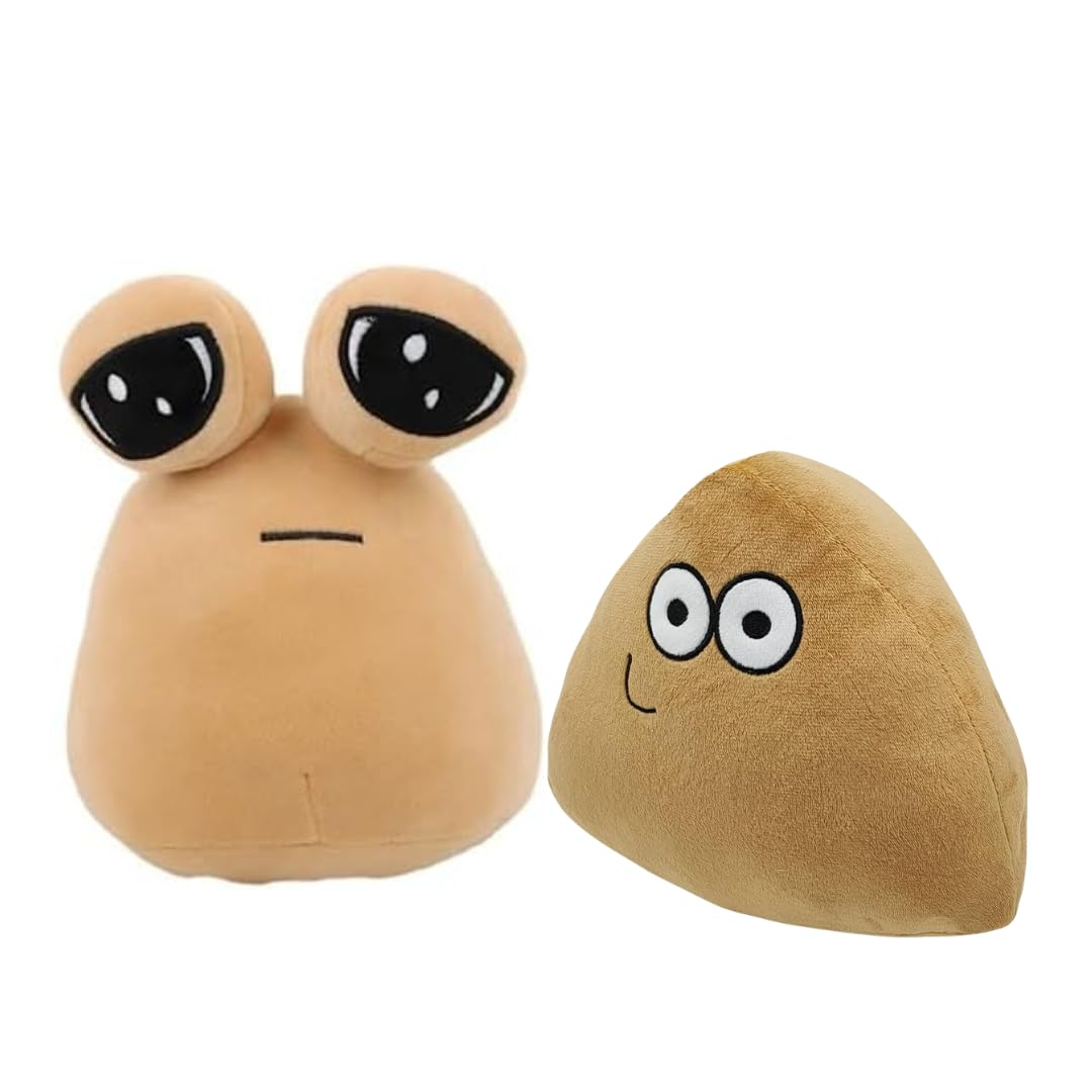 AELIEN POU & TRIENGLE POU COMBO PLUSH TOY