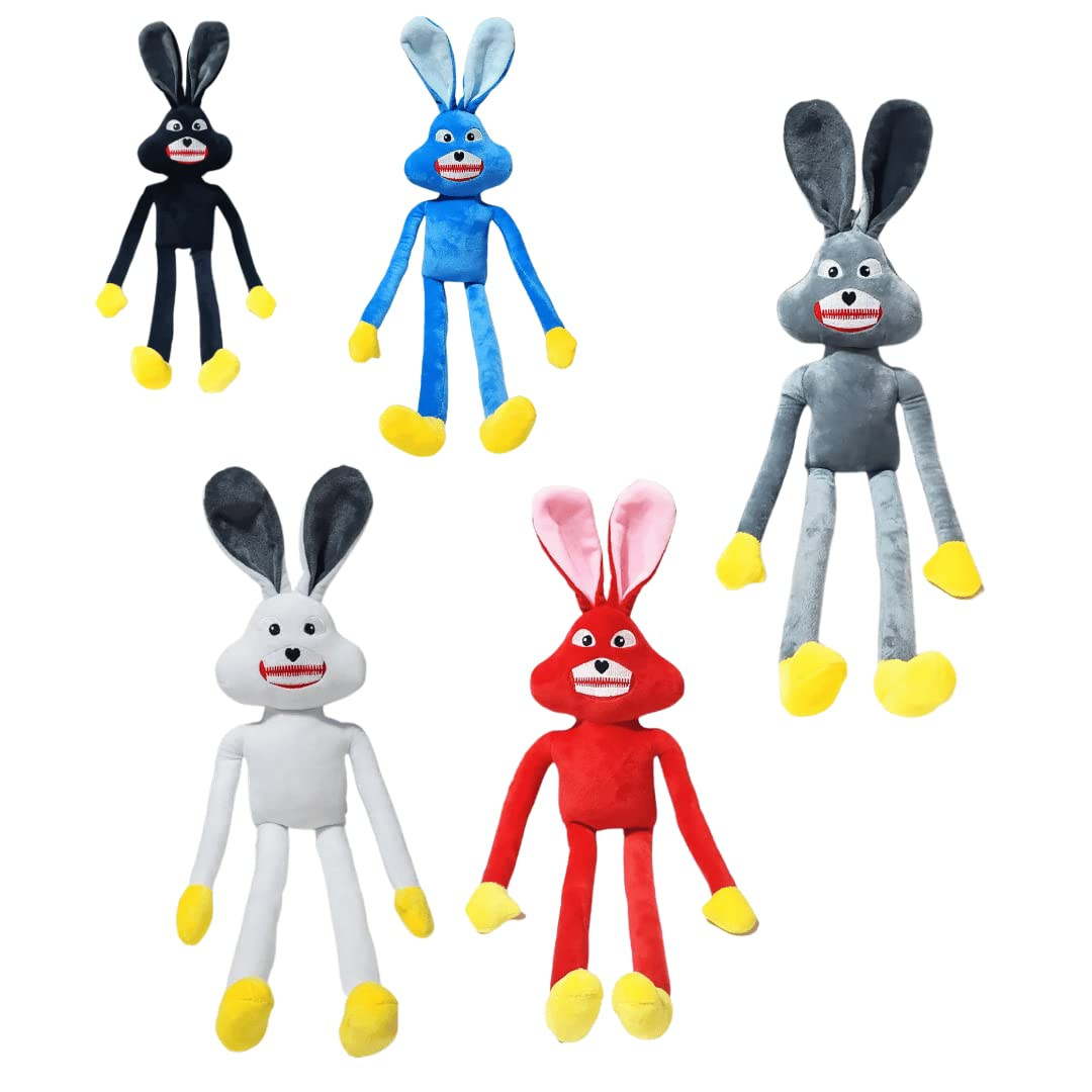 BLACK HORROR BUNNY PLUSH