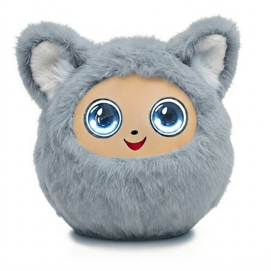 AI Plush Toy - Grey Color - 22 CM