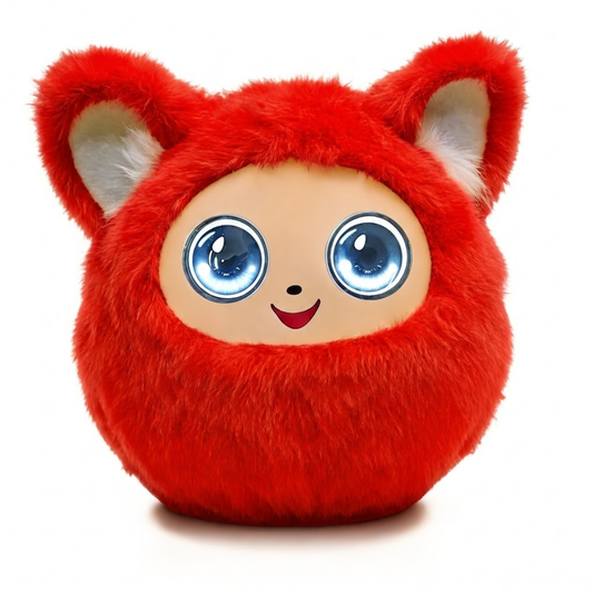 AI Plush Toy - Red Color - 22 CM