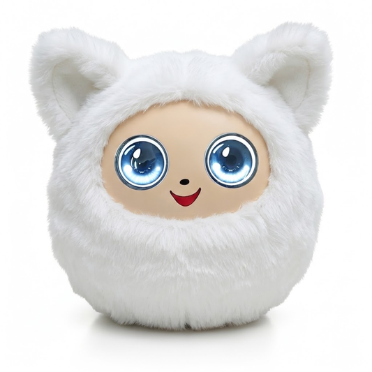 AI Plush Toy - White Color - 22 CM
