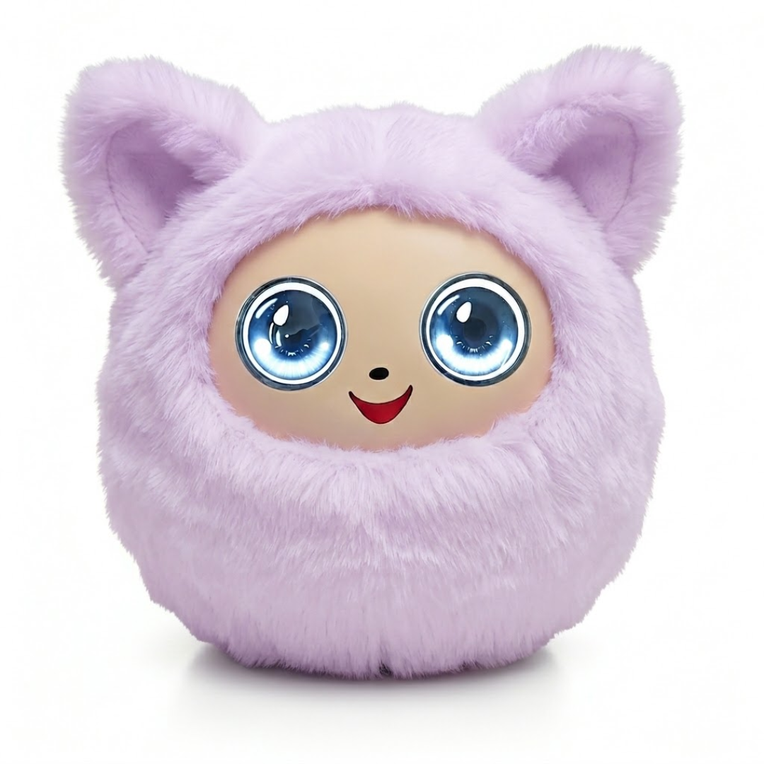 AI Plush Toy - Light Purple Color - 22 CM