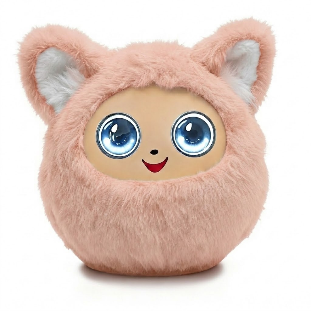 AI Plush Toy - Peach Color - 22 CM