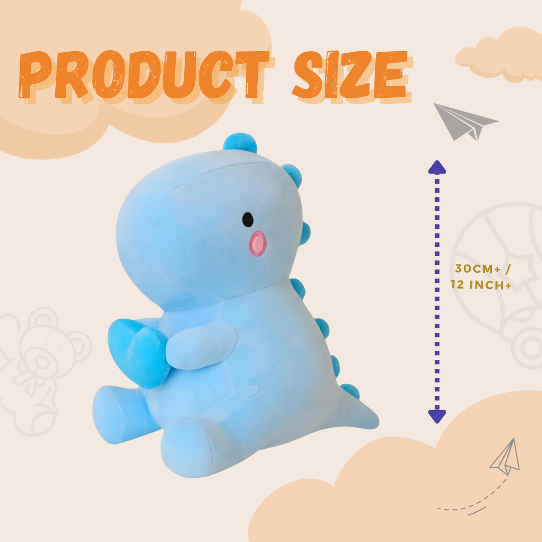 Valentine Day Gift Cute Dinosaur with Heart Plushie TechMax